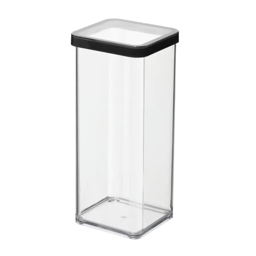 ROTHO Dóza na potraviny LOFT 1,5 L - černá