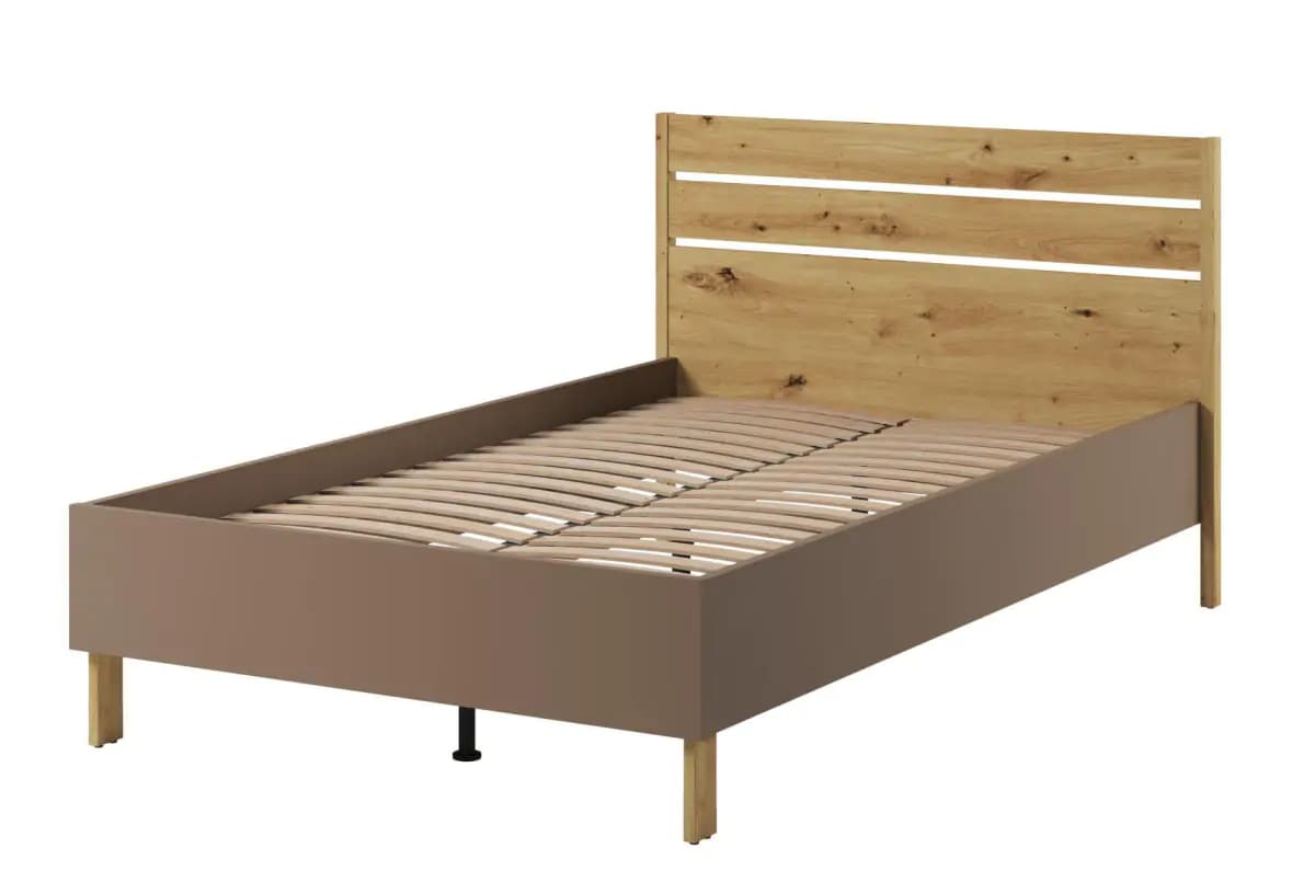 Casarredo Postel s roštem 120 LIMERA barva dub artisan/lanýž - náhled 2