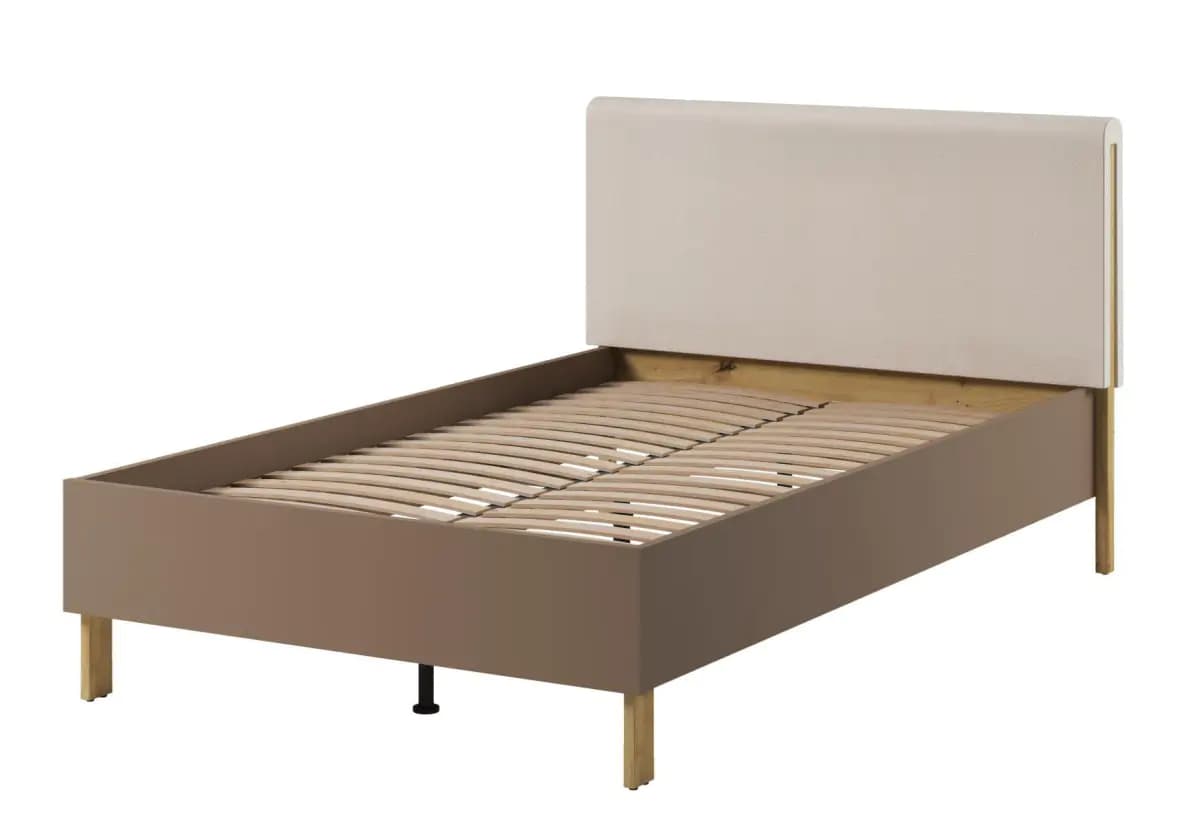 Casarredo Postel s roštem 120 LIMERA barva dub artisan/lanýž - náhled 3