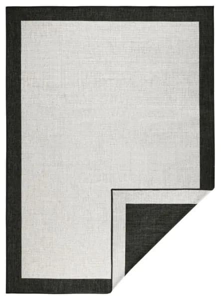 NORTHRUGS Kusový koberec Twin-Wendeteppiche 103105 creme schwarz 80x150 cm - náhled 4