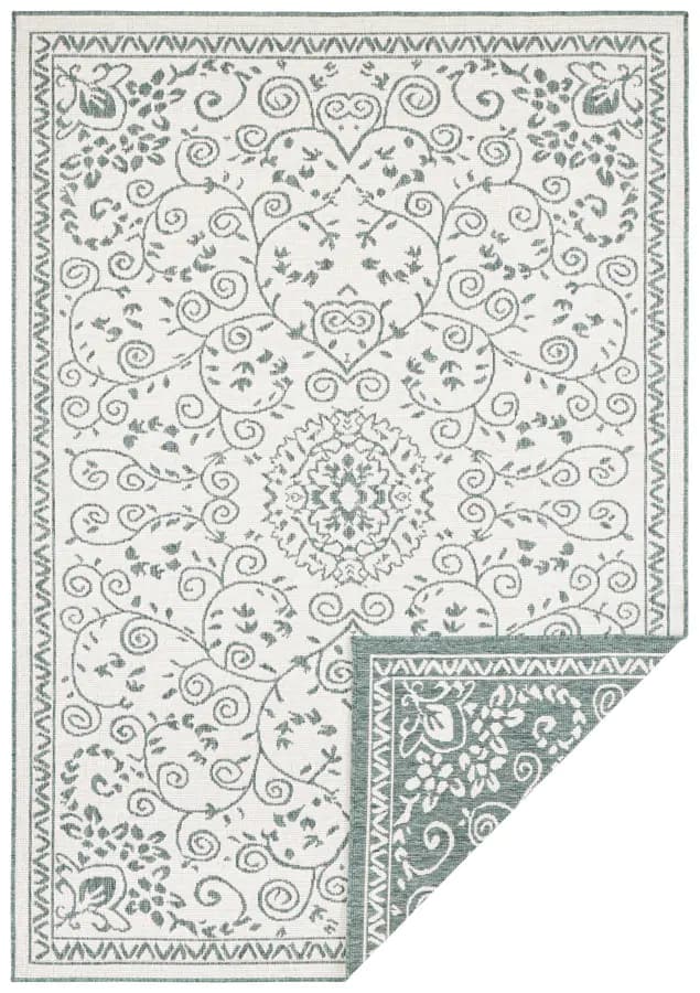 NORTHRUGS Kusový koberec Twin Supreme 103865 Leyte Green/Cream 120x170 cm - náhled 5