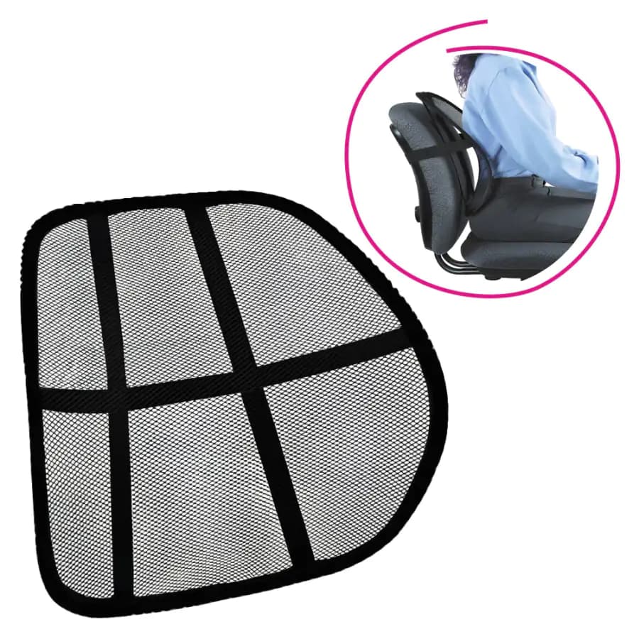 Tempo Kondela Ergonomická opěrka zad BEKIO, černá
