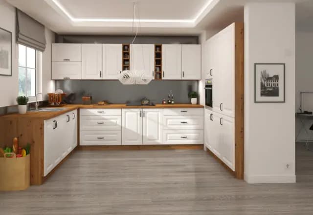 Falco Kuchyňská skříň Stipe na vestavenou troubu 60 DP 210 2F bílá/dub artisan - náhled 2