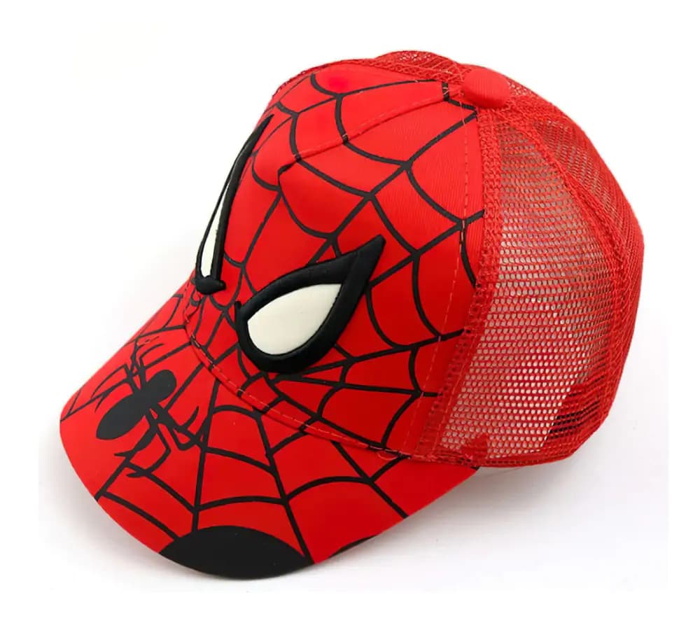 Snugs Dětská kšiltovka Spiderman LOOK s výšivkou M, KCSN2161
