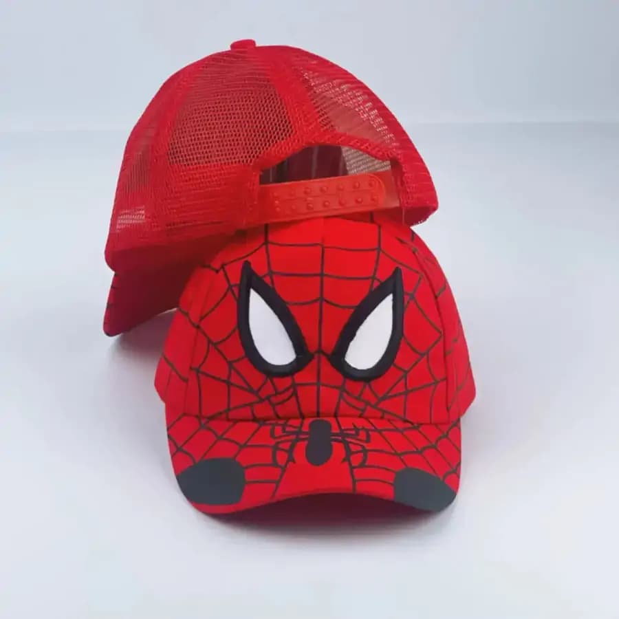 Snugs Dětská kšiltovka Spiderman LOOK s výšivkou M, KCSN2161 - náhled 2