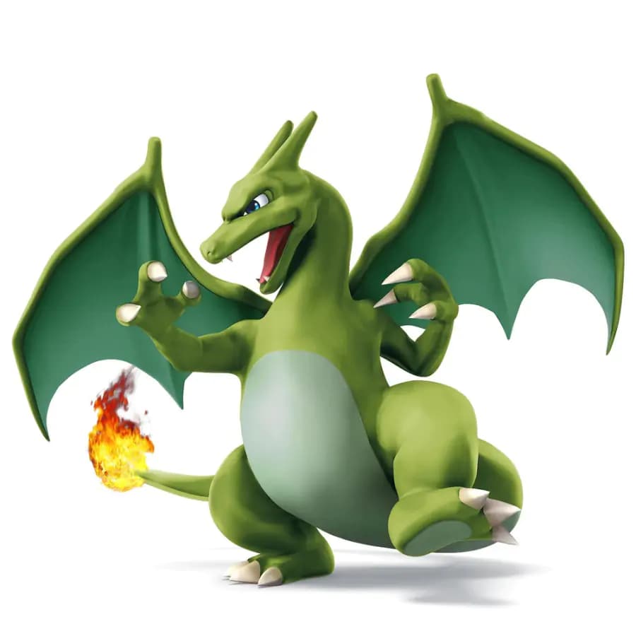 Plush Plyšová hračka Pokémon Charizard zelený PHPL1984 - náhled 2