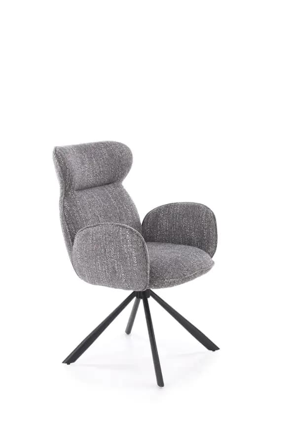 Halmar Otočné křeslo K571 - šedá - náhled 3
