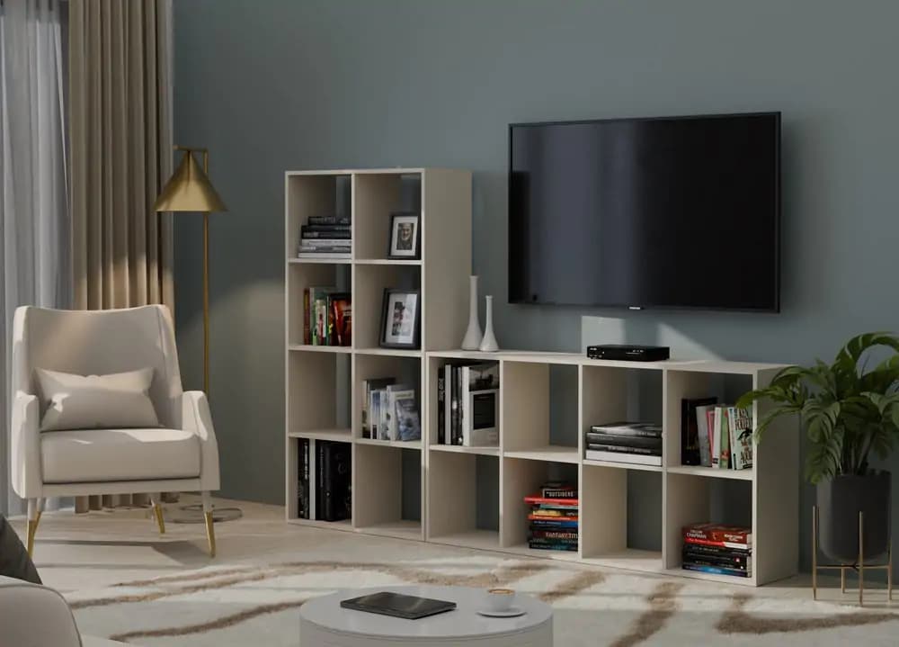 Falco Regál Manja 2x4 kašmír - náhled 3
