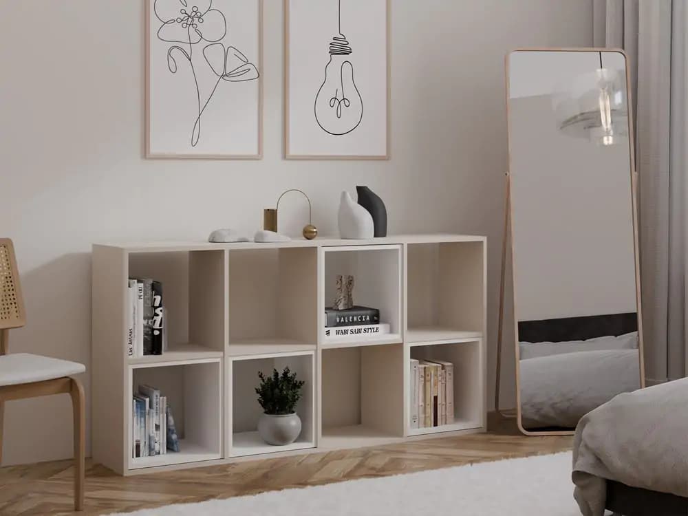 Falco Regál Manja 2x4 kašmír - náhled 4