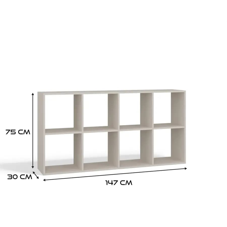 Falco Regál Manja 2x4 kašmír - náhled 5