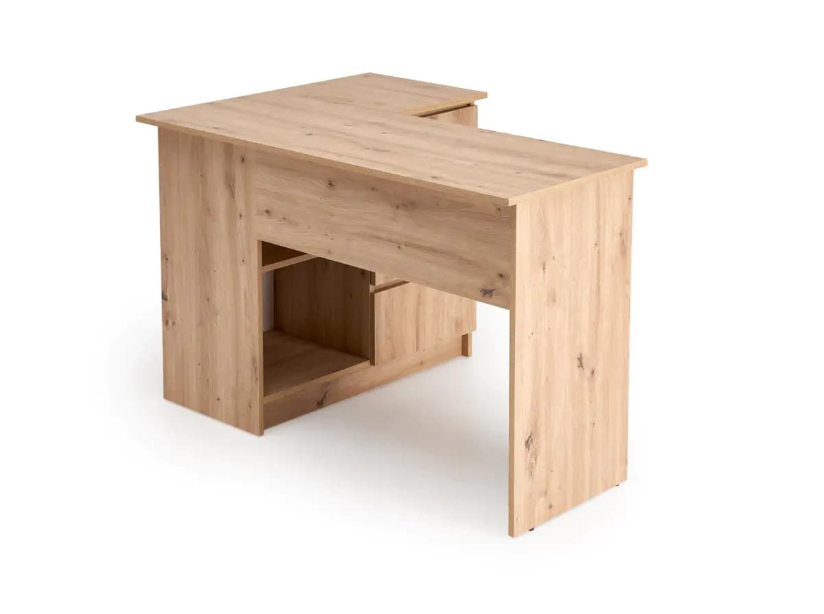 Halmar Rohový psací stůl BEGA - dub artisan - náhled 2