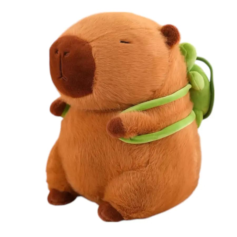 Plush Plyšová hračka Capybara s želvičkou PHPL2117
