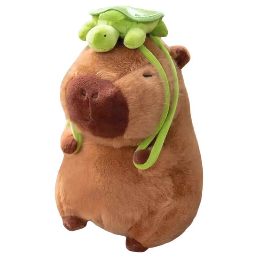 Plush Plyšová hračka Capybara s želvičkou PHPL2117 - náhled 4