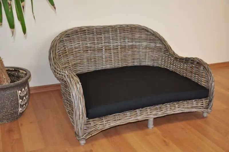 Axin Trading Pohovka pro psa typ 2 ratan kubu XL