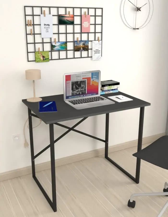 Casarredo Psací stůl ANGELA 90 - antracit/černá - náhled 3