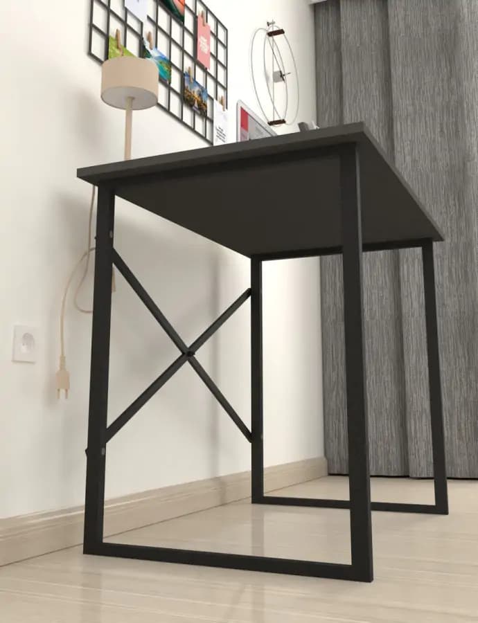 Casarredo Psací stůl ANGELA 90 - antracit/černá - náhled 4