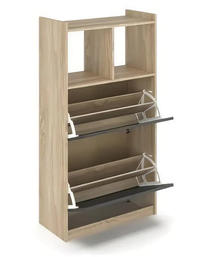 Casarredo Výklopný botník PIZZO - dub sonoma - náhled 2