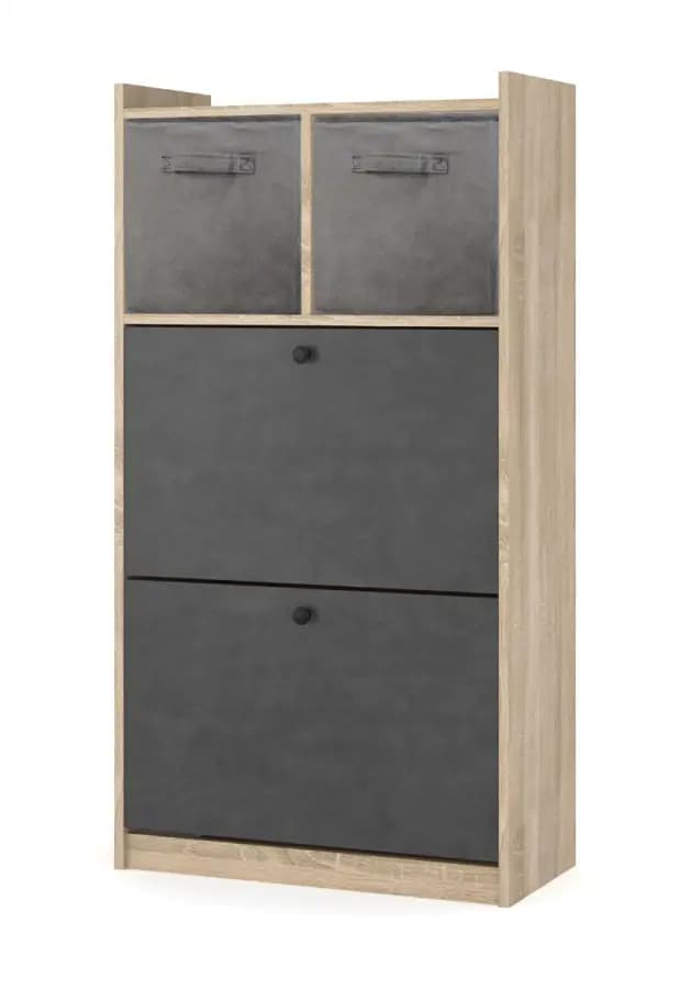 Casarredo Výklopný botník PIZZO - dub sonoma - náhled 3