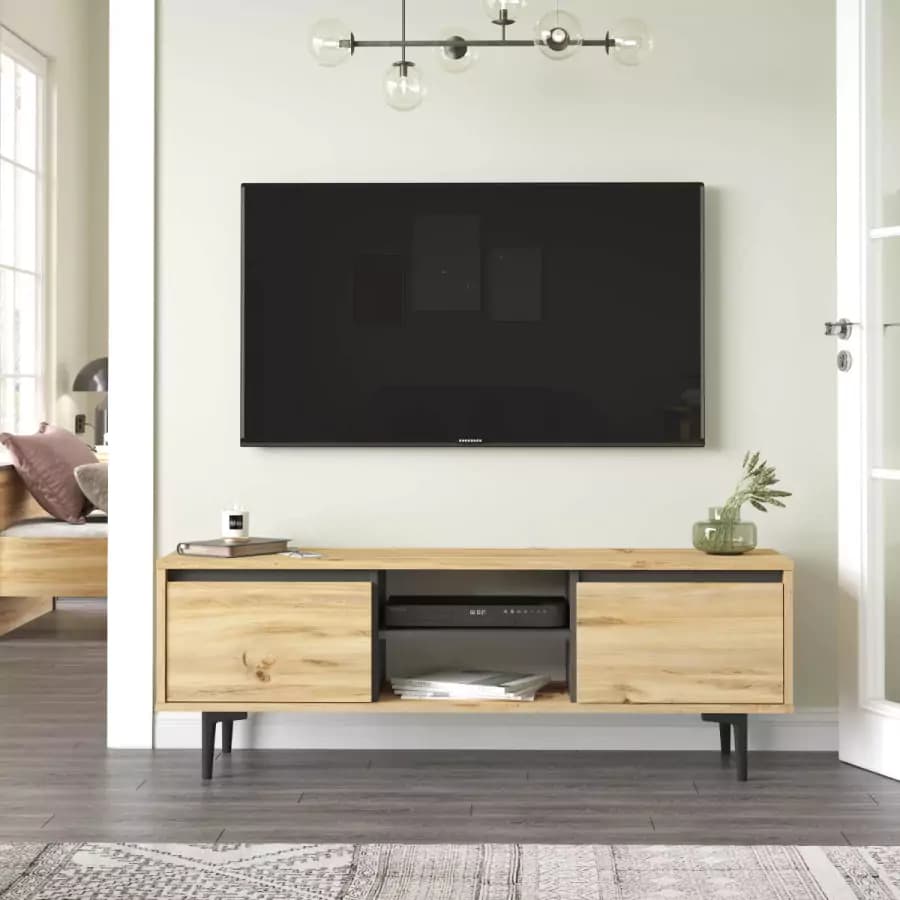 Casarredo TV skříňka ASPERE - dub/antracit