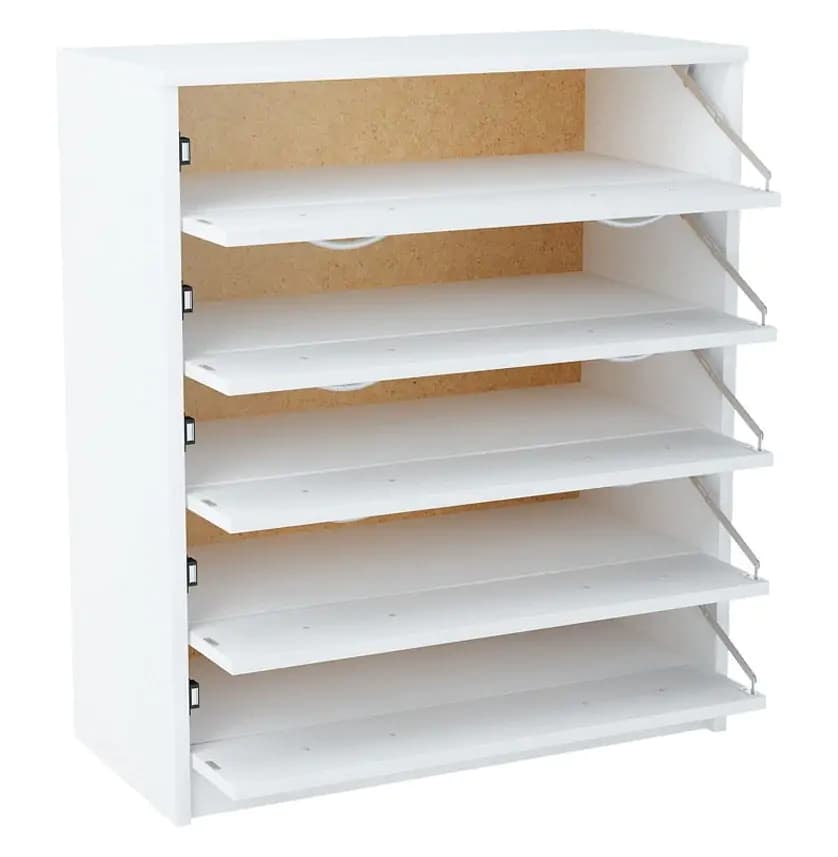 Casarredo Botník výklopný K022 - bílá - náhled 2