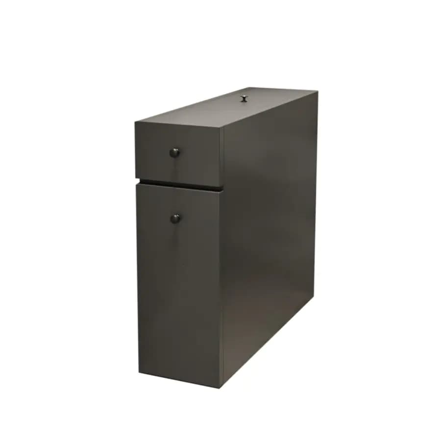 Casarredo Úzká koupelnová skříňka KALDER - antracit - náhled 5