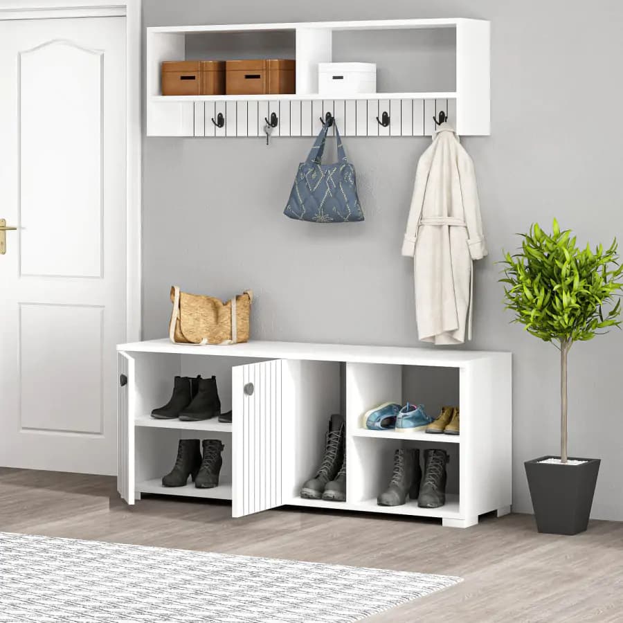 Casarredo Předsíňová sestava NULATO - bílá - náhled 4