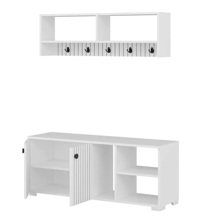 Casarredo Předsíňová sestava NULATO - bílá - náhled 2