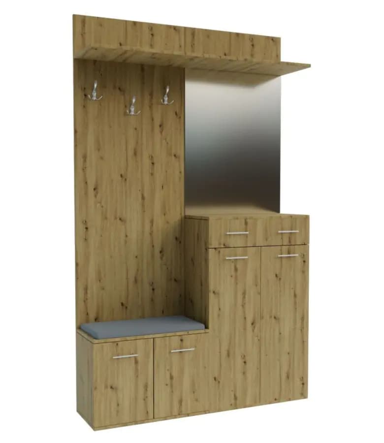 Casarredo ARMADI II předsíňová stěna - dub artisan - náhled 2