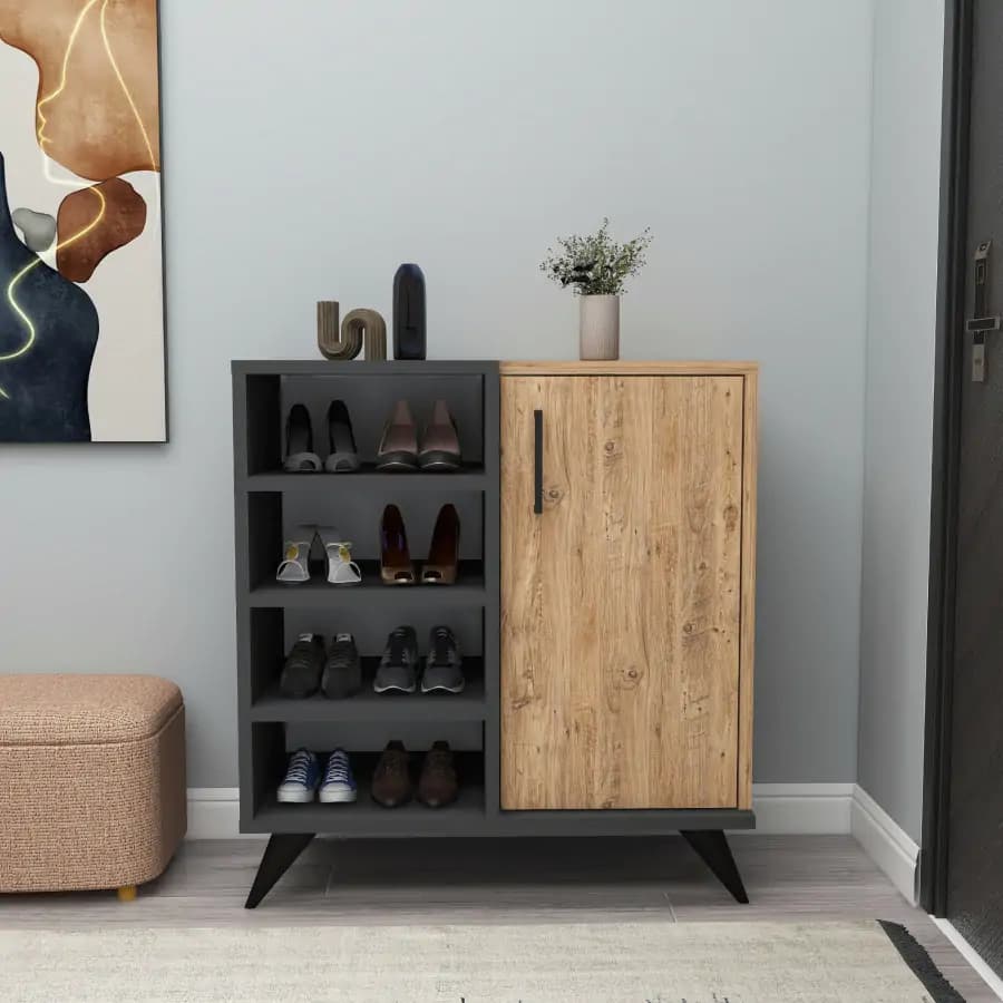 Casarredo Botník PELLA - borovice/antracit - náhled 3