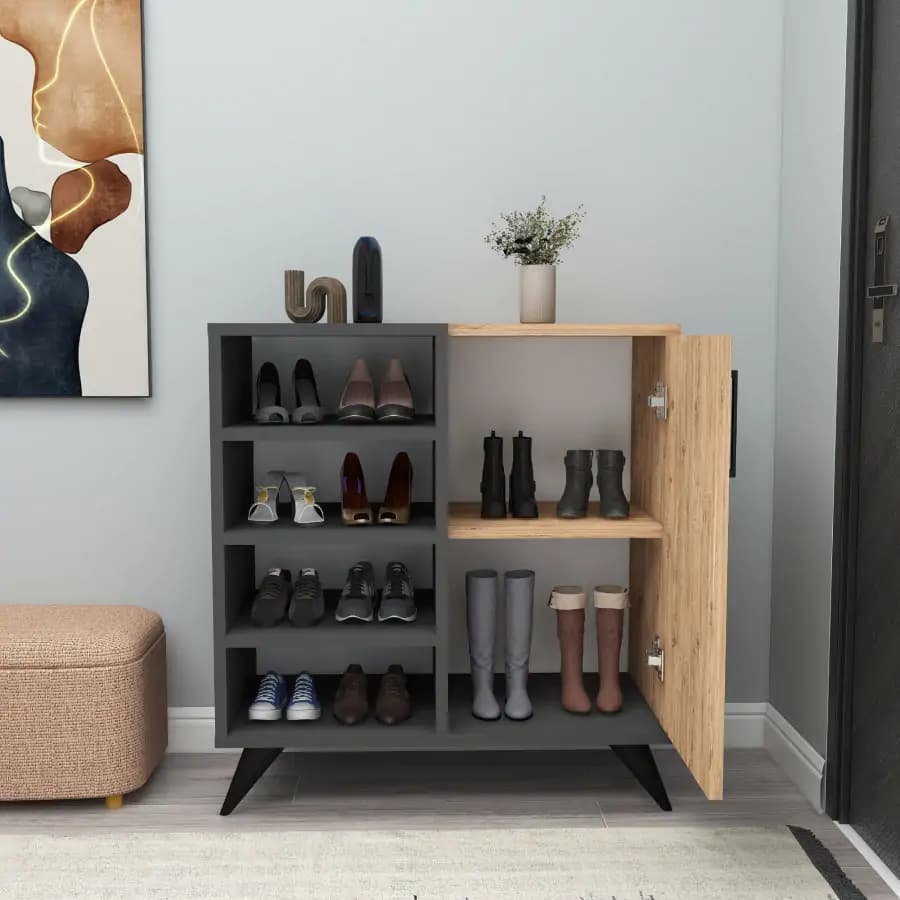 Casarredo Botník PELLA - borovice/antracit - náhled 2