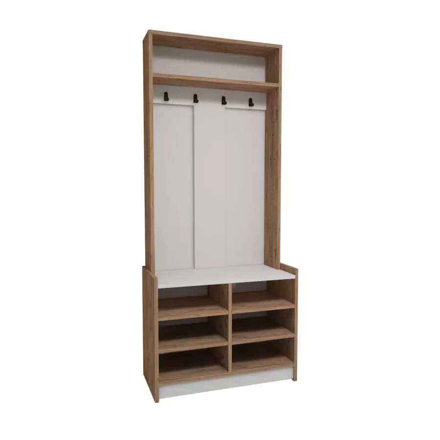 Casarredo Předsíňová stěna OREO - borovice / bílá - náhled 2