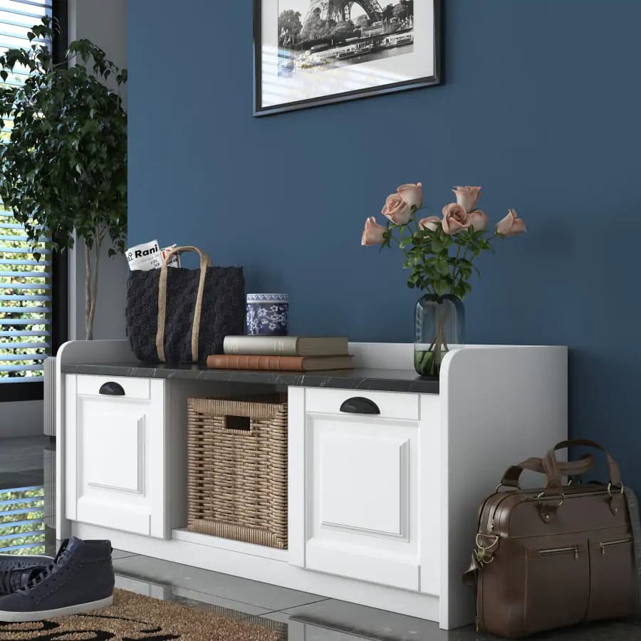 Casarredo Botník SACILE - bílá - náhled 3