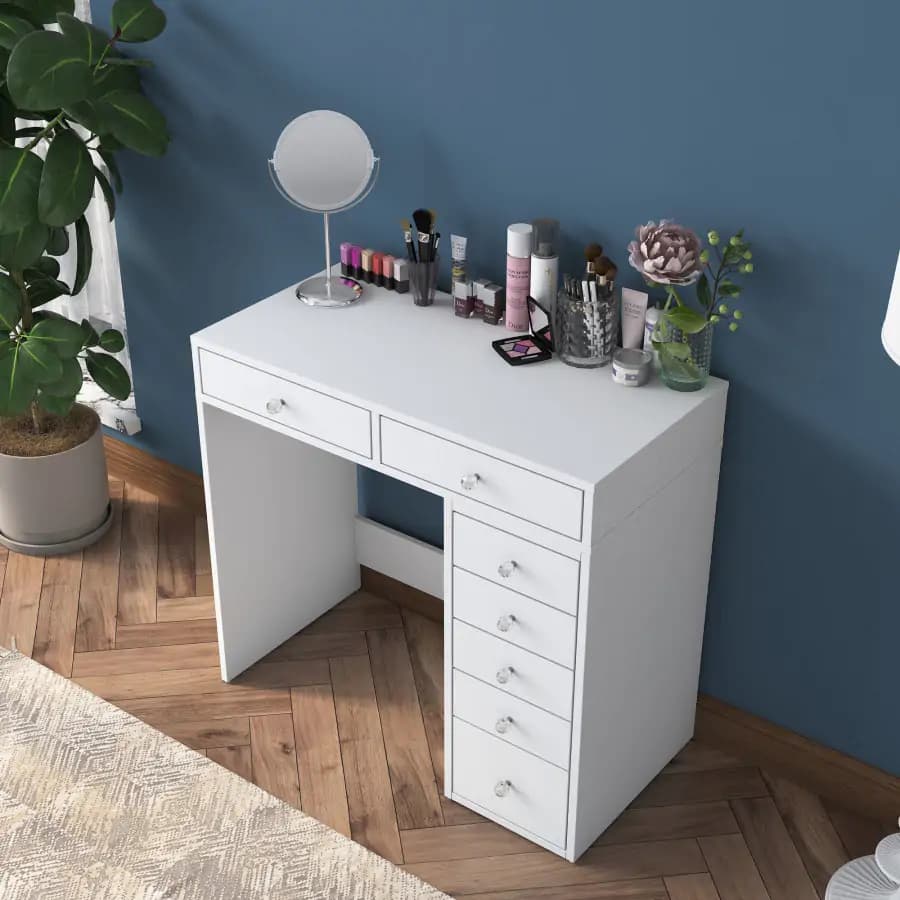 Casarredo Toaletní stolek MANDELO - bílá - náhled 4