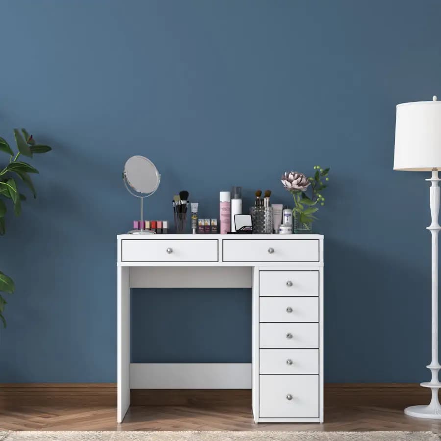 Casarredo Toaletní stolek MANDELO - bílá - náhled 3