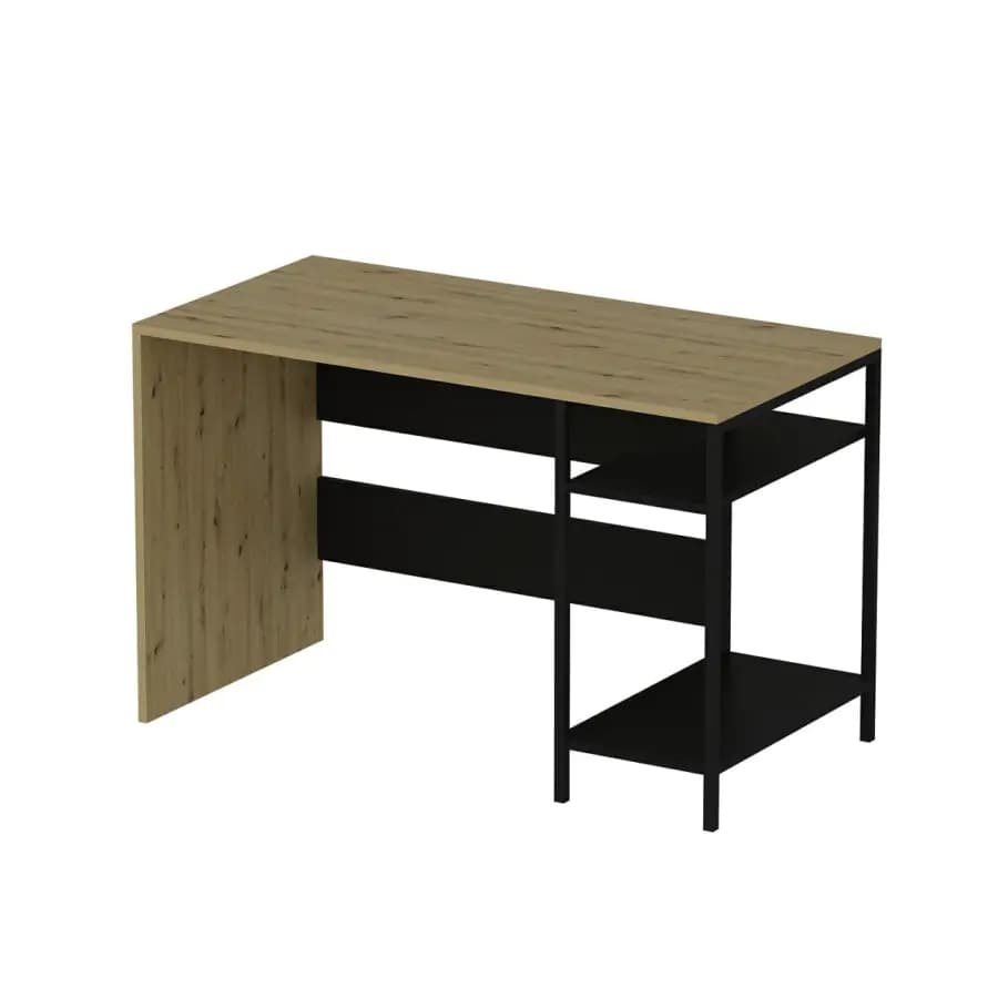 Casarredo Psací stůl ANDROS - dub artisan/černá - náhled 2