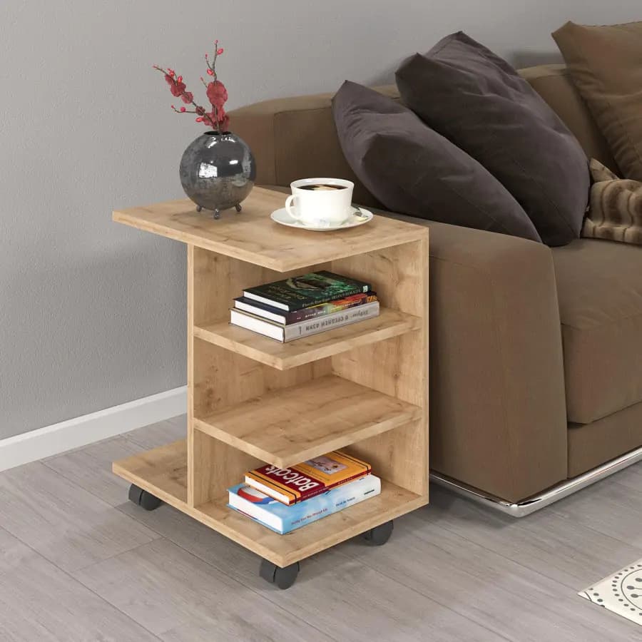 Casarredo Odkládací stolek MALIA - dub - náhled 4