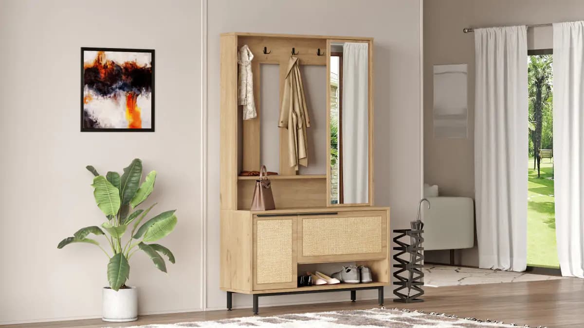 Casarredo Předsíňová stěna JALAPA - jutový vzor - náhled 3