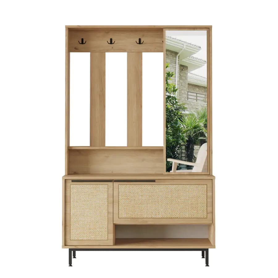 Casarredo Předsíňová stěna JALAPA - jutový vzor - náhled 4
