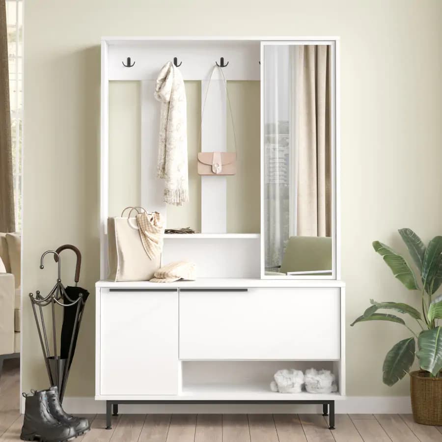 Casarredo Předsíňová stěna JALAPA - bílá