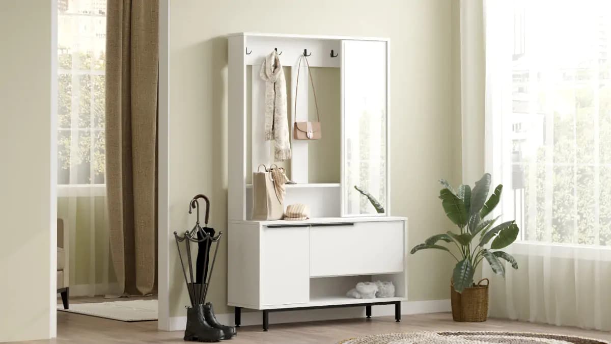Casarredo Předsíňová stěna JALAPA - bílá - náhled 4