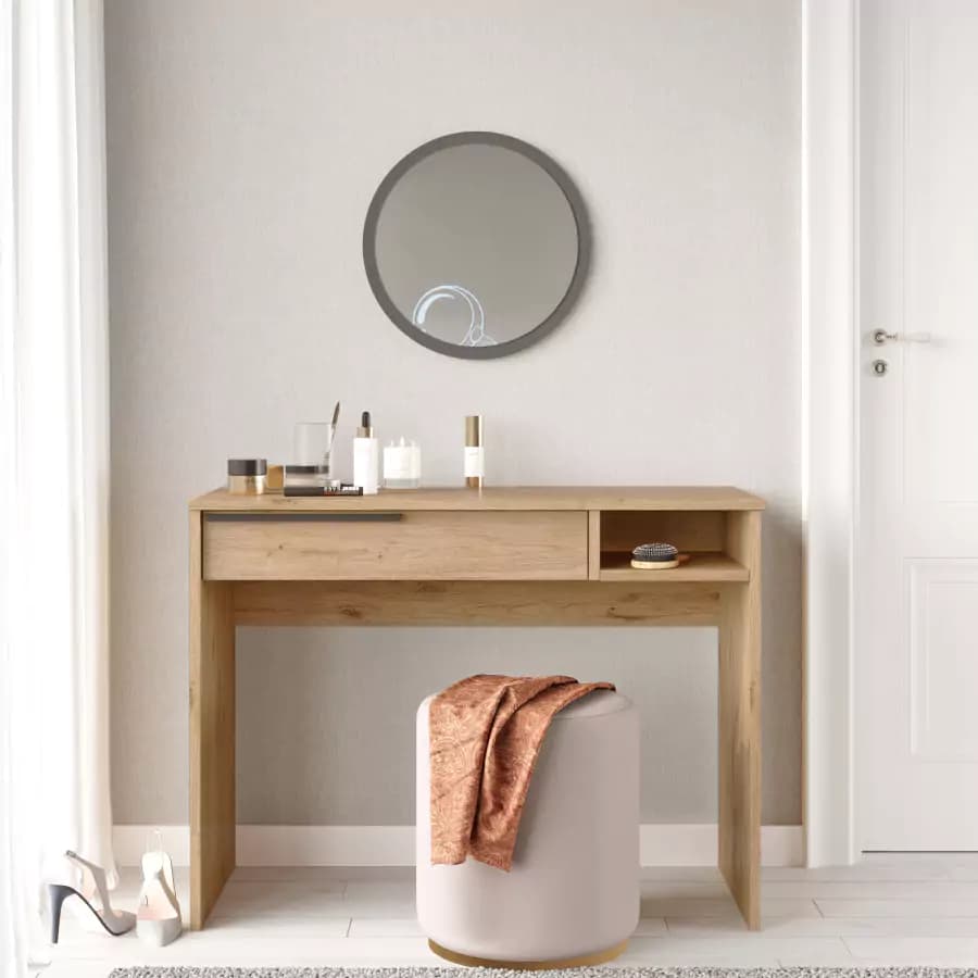 Casarredo Toaletní stolek MORELIA se zrcadlem - dub
