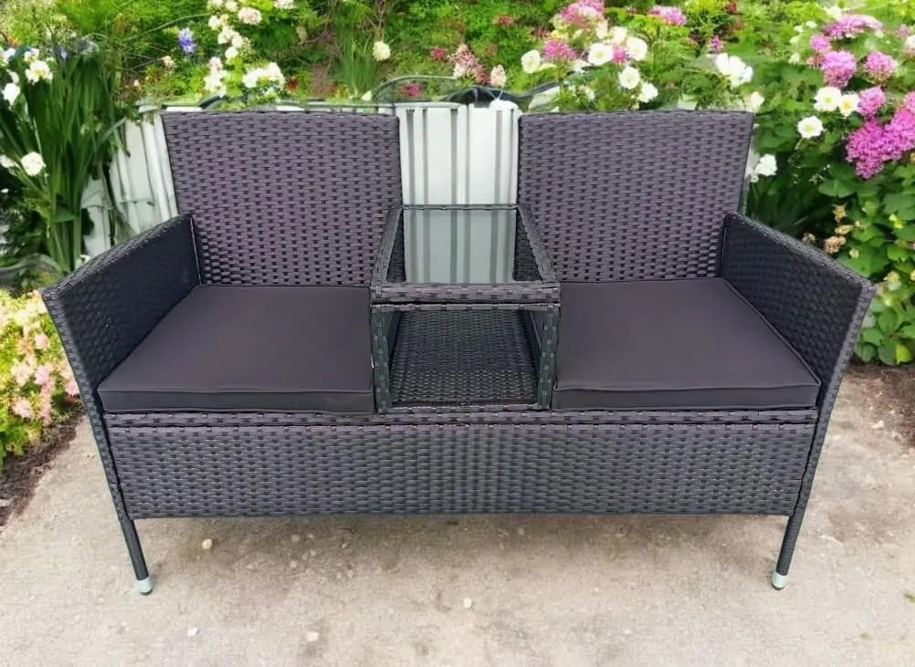 Casarredo Balkonový set LASKA - černá