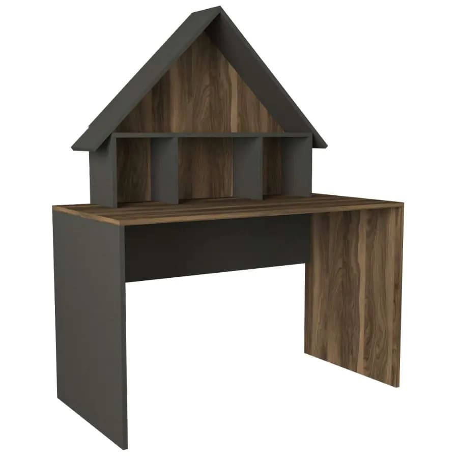 Casarredo Psací stůl AVELINO - ořech/antracit - náhled 2