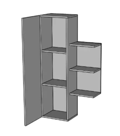 Casarredo Obývací sestava SMARA - dub/antracit - náhled 4