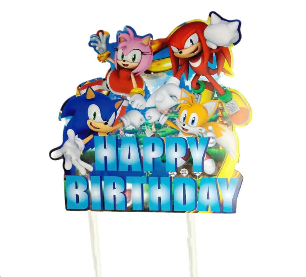 FunCo Velká narozeninová sada Ježek Sonic OPBH2286 - náhled 2