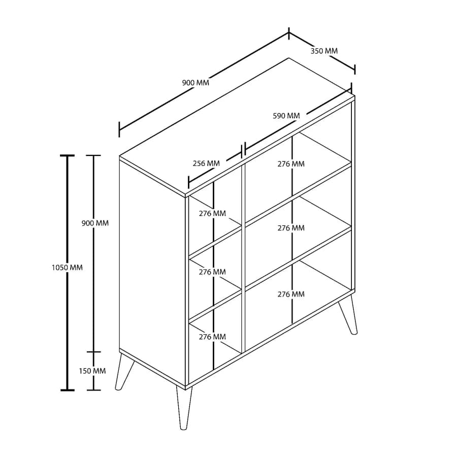 Casarredo Botník Bella 1804 - dub/bílá/žlutá - náhled 5