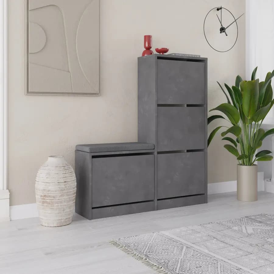 Casarredo Botník se sedákem Dude - šedá - náhled 3