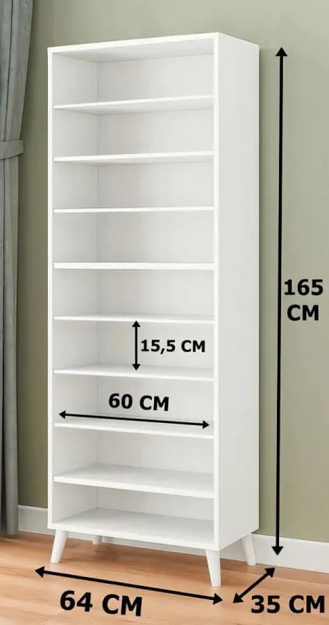 Casarredo Vysoký botník OGATA - bílá - náhled 4