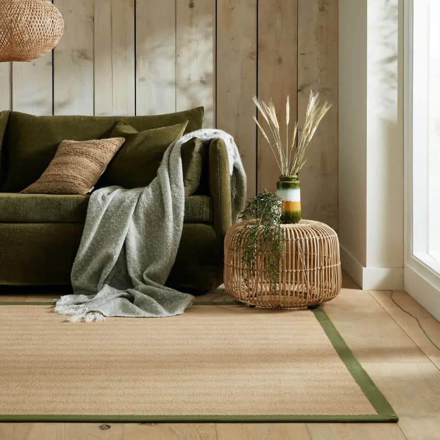 Flair Rugs Kusový koberec Herringbone Border Kira Green 160x230 cm - náhled 4
