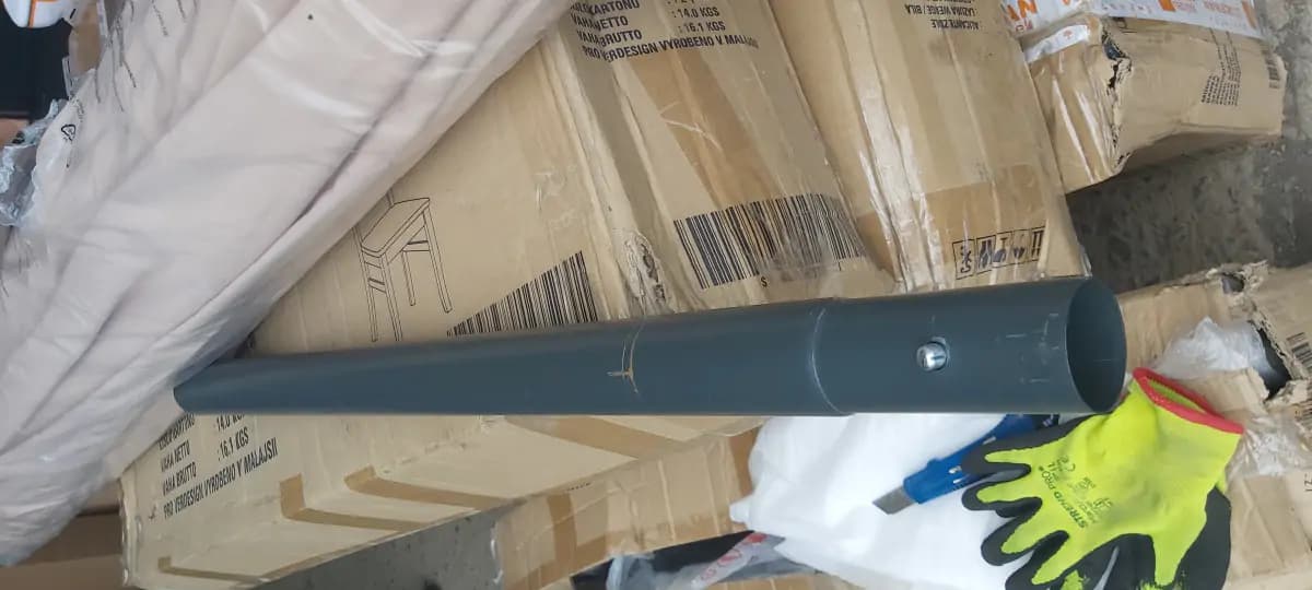 ATAN Slunečník STANDART 4m, béžový - II.jakost - náhled 4